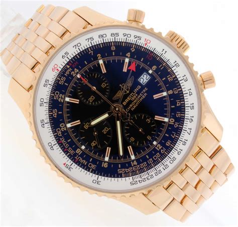 rose gold breitling womens watches|Breitling navitimer 18k gold.